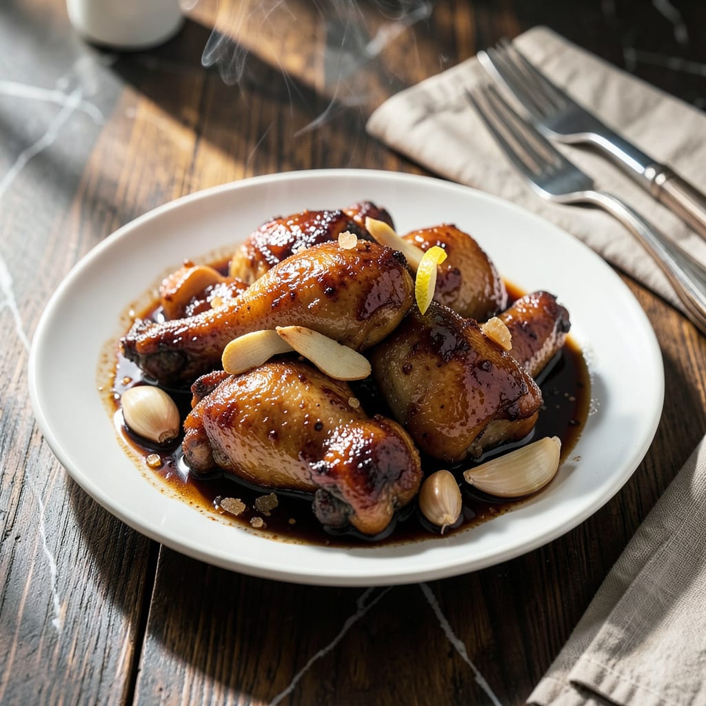 Visual representation of Soy Sauce Chicken Recipe: Fall Off the Bone Tenderness in 1 Hour