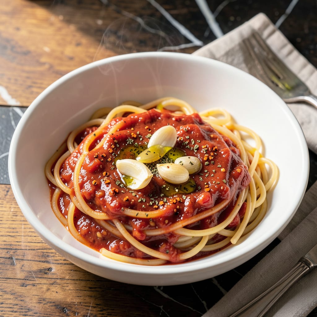 Comprehensive Spaghetti Arrabiata Sauce Recipe: Bold Spiced Tomato Heat for Pasta Night visual reference
