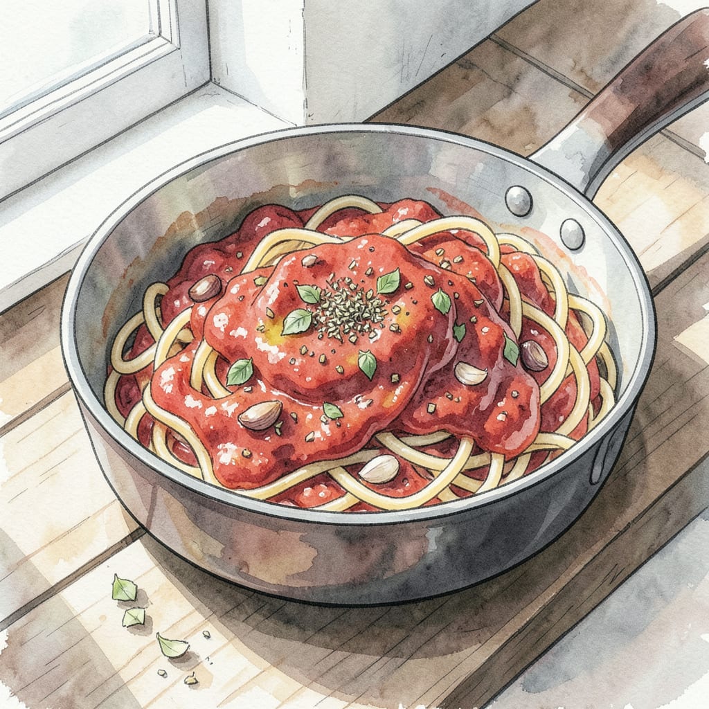 Complete Spaghetti O' Sauce Recipe: Homemade Flavor in Minutes overview image
