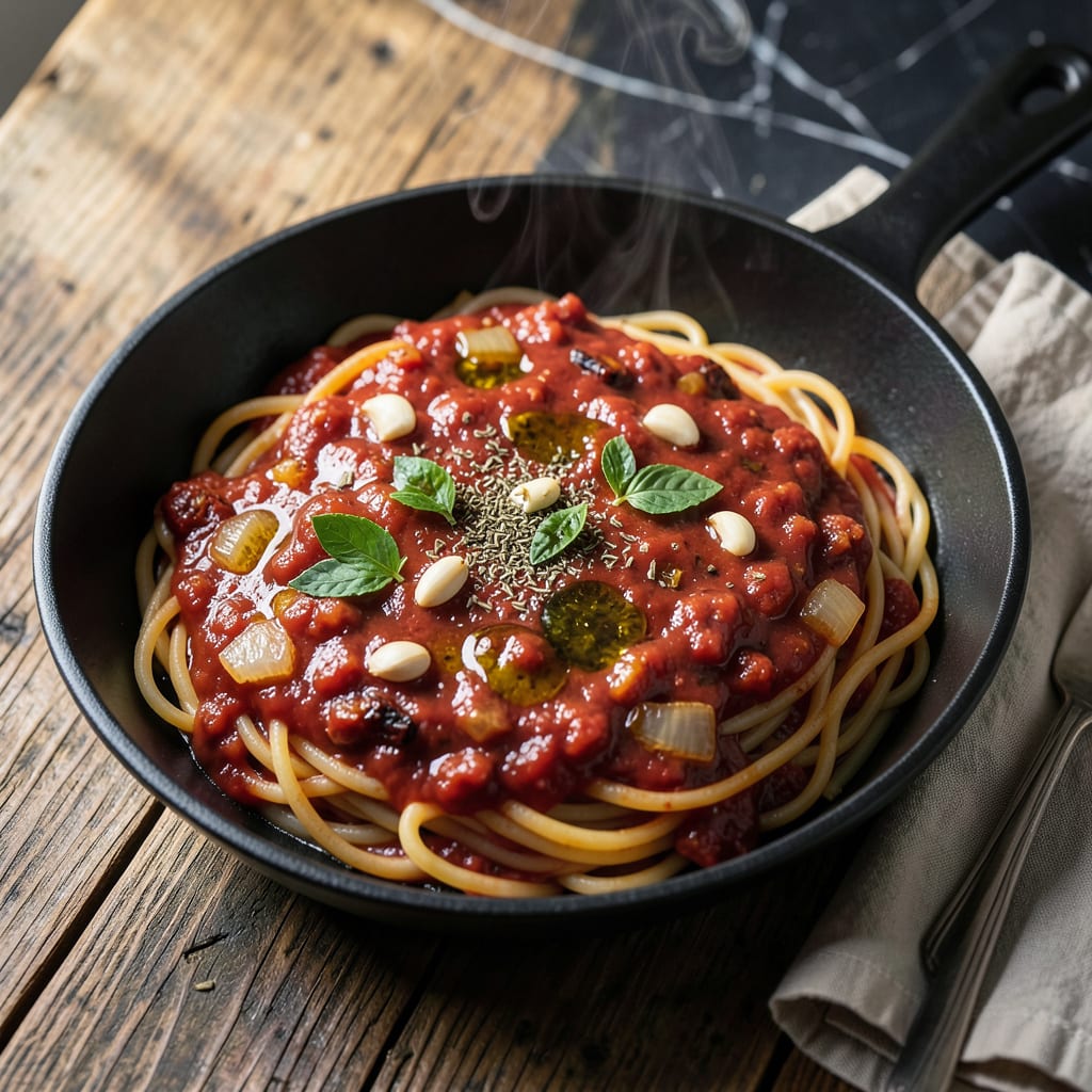 Spaghetti Sauce Recipe With Canned Tomato Sauce: Rich Depth From Pantry Staples detailed visual guide