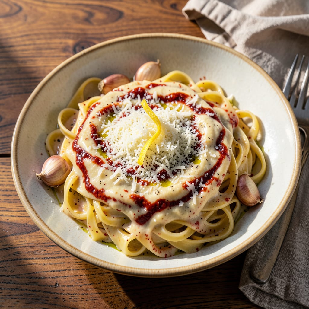 spicy alfredo sauce recipe detailed visual guide