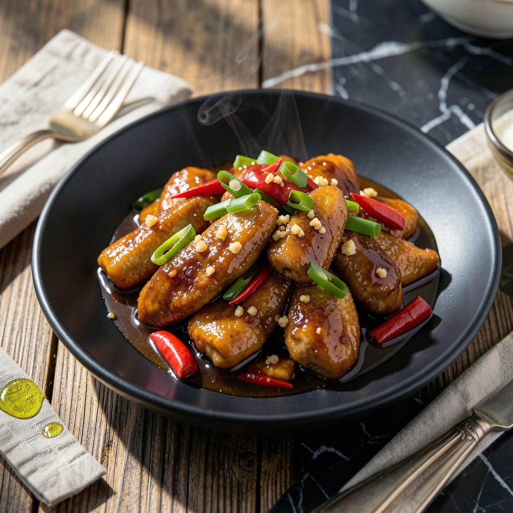 Spicy Chicken Stir Fry Sauce Recipe: Bold Umami Glaze for Wok Tossing example with annotations