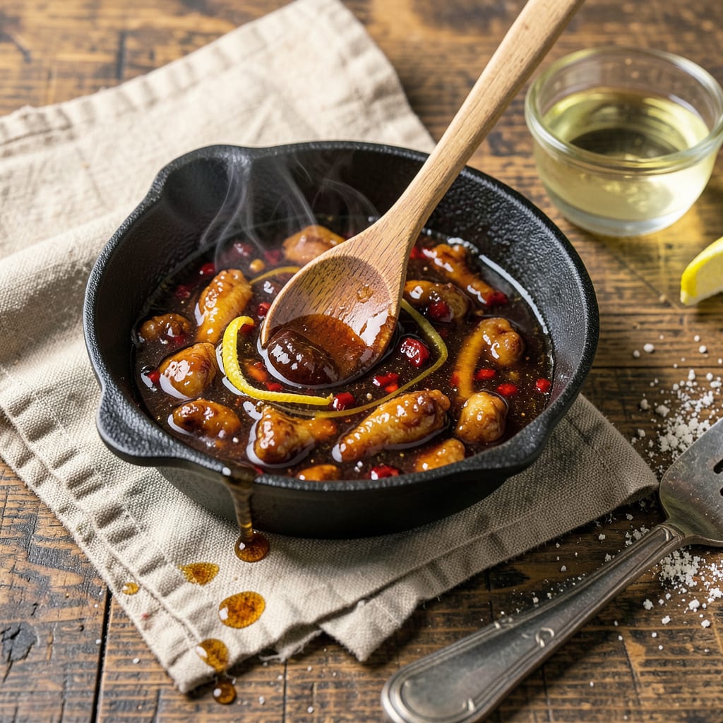 Visual representation of Spicy Honey BBQ Wing Sauce Recipe: Sweet Heat Glaze for Crispy Wings