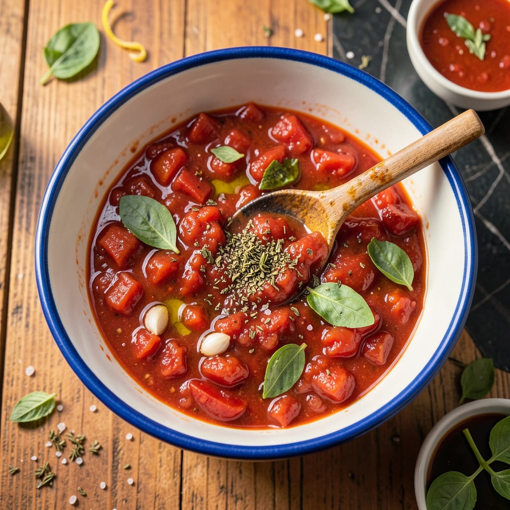 Visual representation of Stanislaus Pizza Sauce Recipe: Authentic Italian Flavor for Homemade Pies
