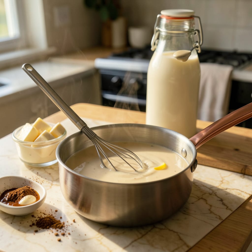 Complete Starbucks White Chocolate Mocha Sauce Recipe: Creamy Barista Style Syrup at Home overview image
