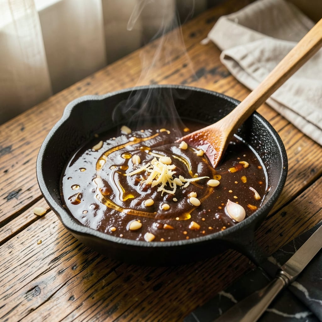 stir fry sauce recipe hoisin illustration with key details