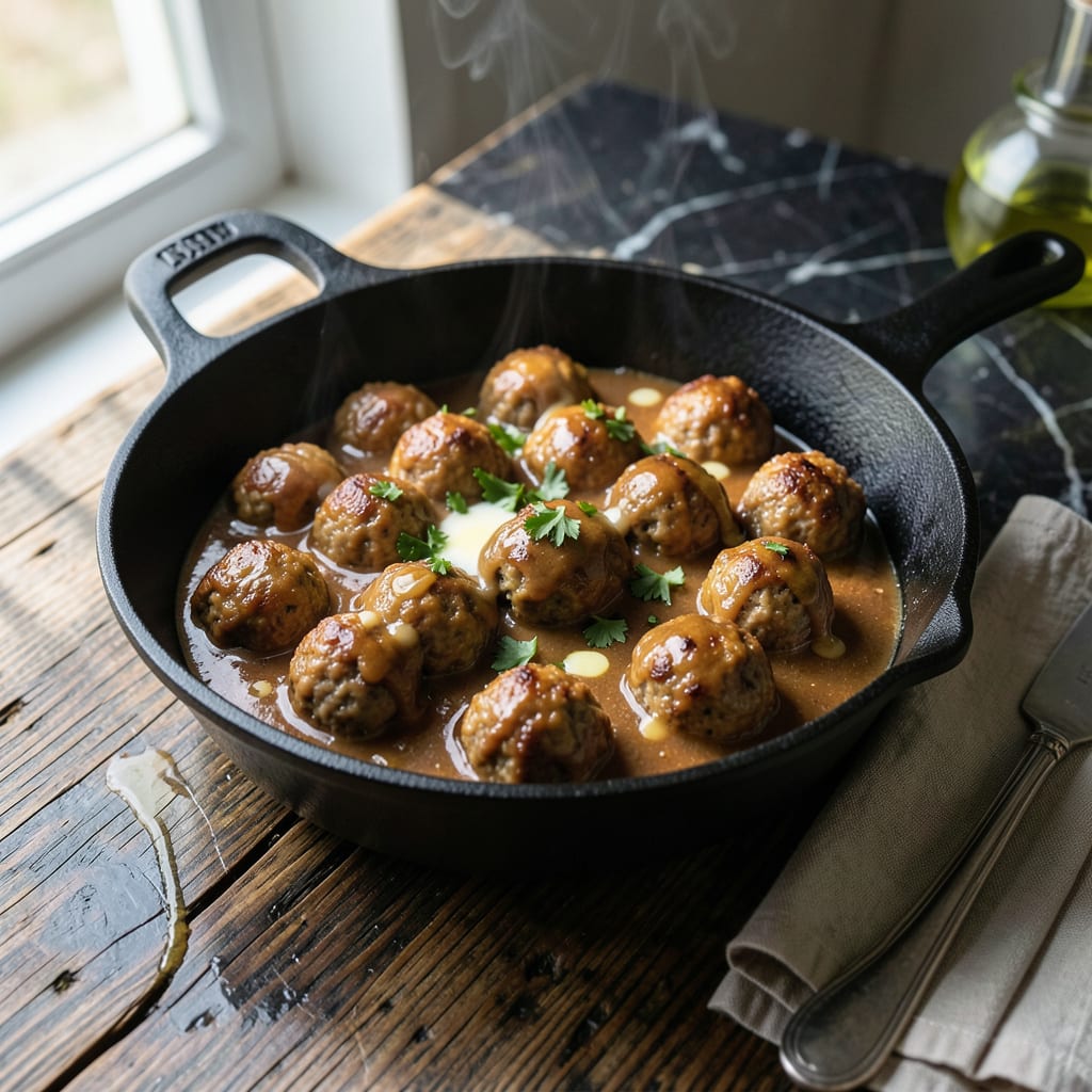 Comprehensive Swedish Meatball Sauce Recipe: Rich and Creamy Gravy for Perfect Patties visual reference