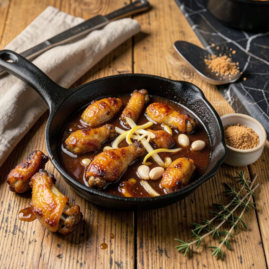 Sweet and Sour Wing Sauce Recipe: Tangy Glaze for Crispy Bites example with annotations