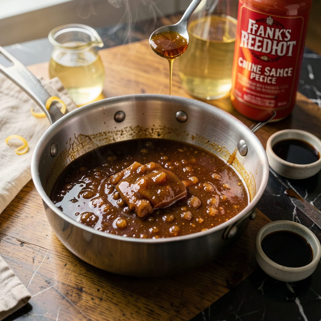 Comprehensive Sweet and Tangy Wing Sauce Recipe: Glossy Glaze for Sticky, Finger Licking Wings visual reference