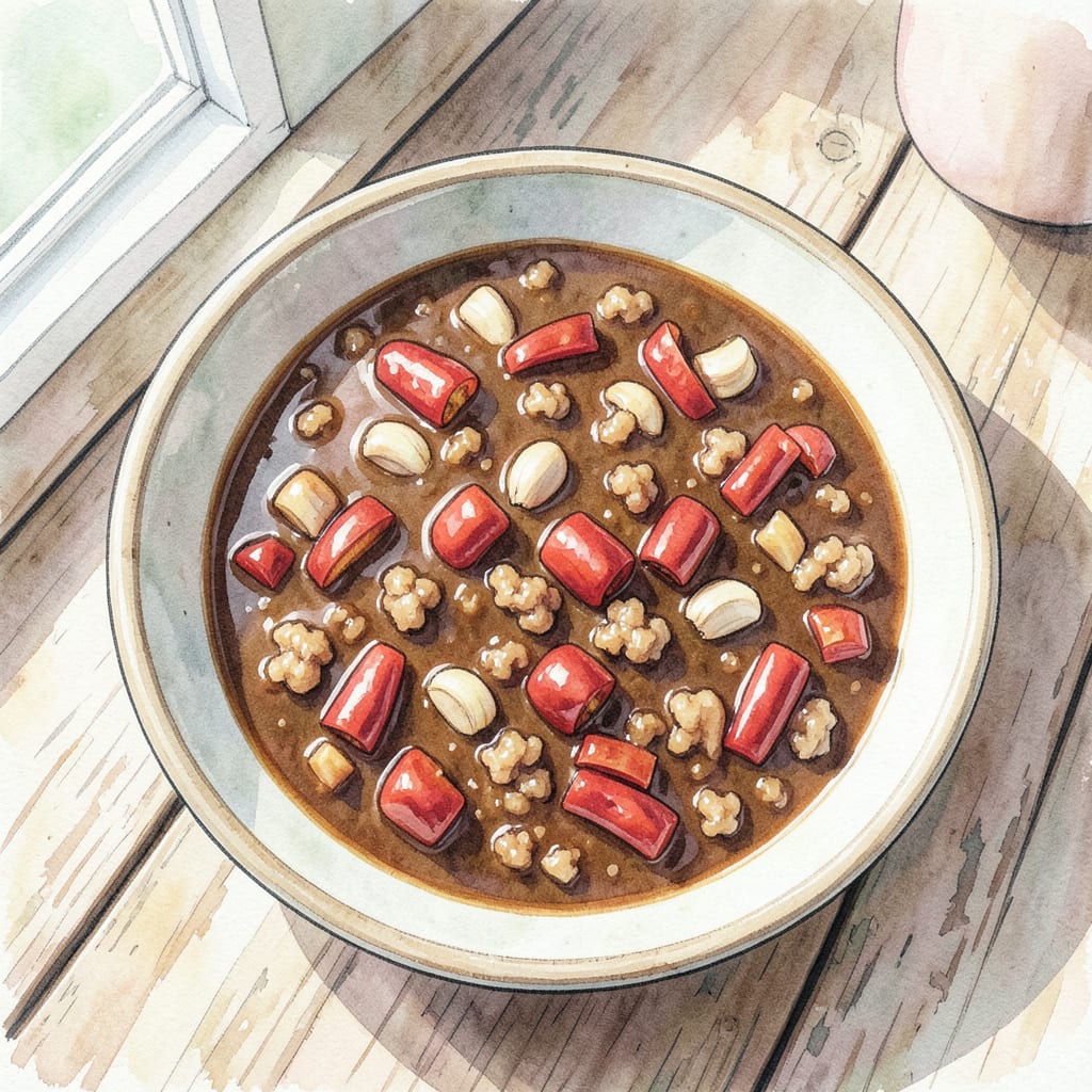 Sweet Chili Ginger Sauce Longhorn Recipe: Spicy Sweet Restaurant Style Condiment example with annotations