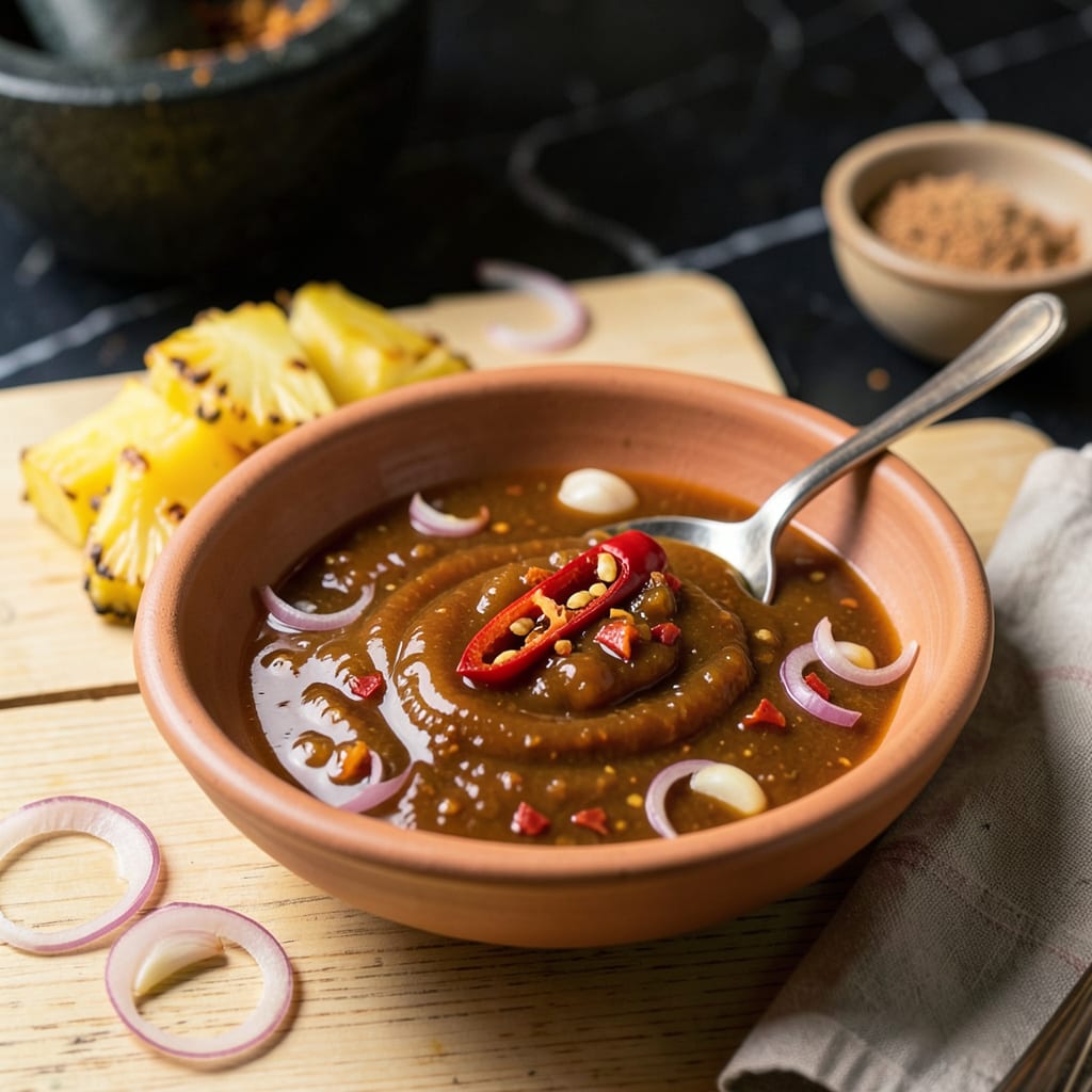 Sweet Chilli Pineapple Sauce Recipe: Tangy Sweet Glaze for Grilling and Dipping detailed visual guide