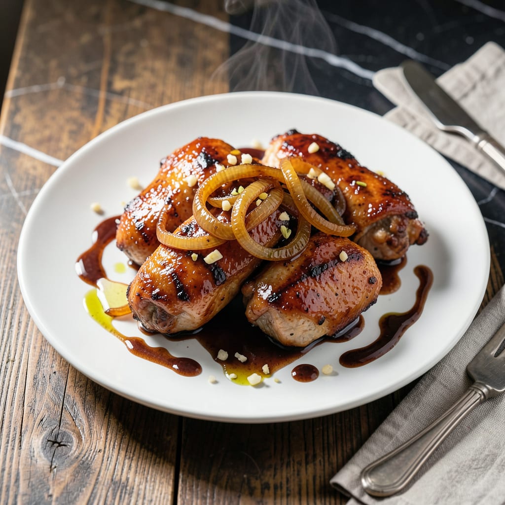 Visual representation of Sweet Onion Chicken Teriyaki Sauce Recipe: Bold Umami Glaze With Caramelized Sweetness