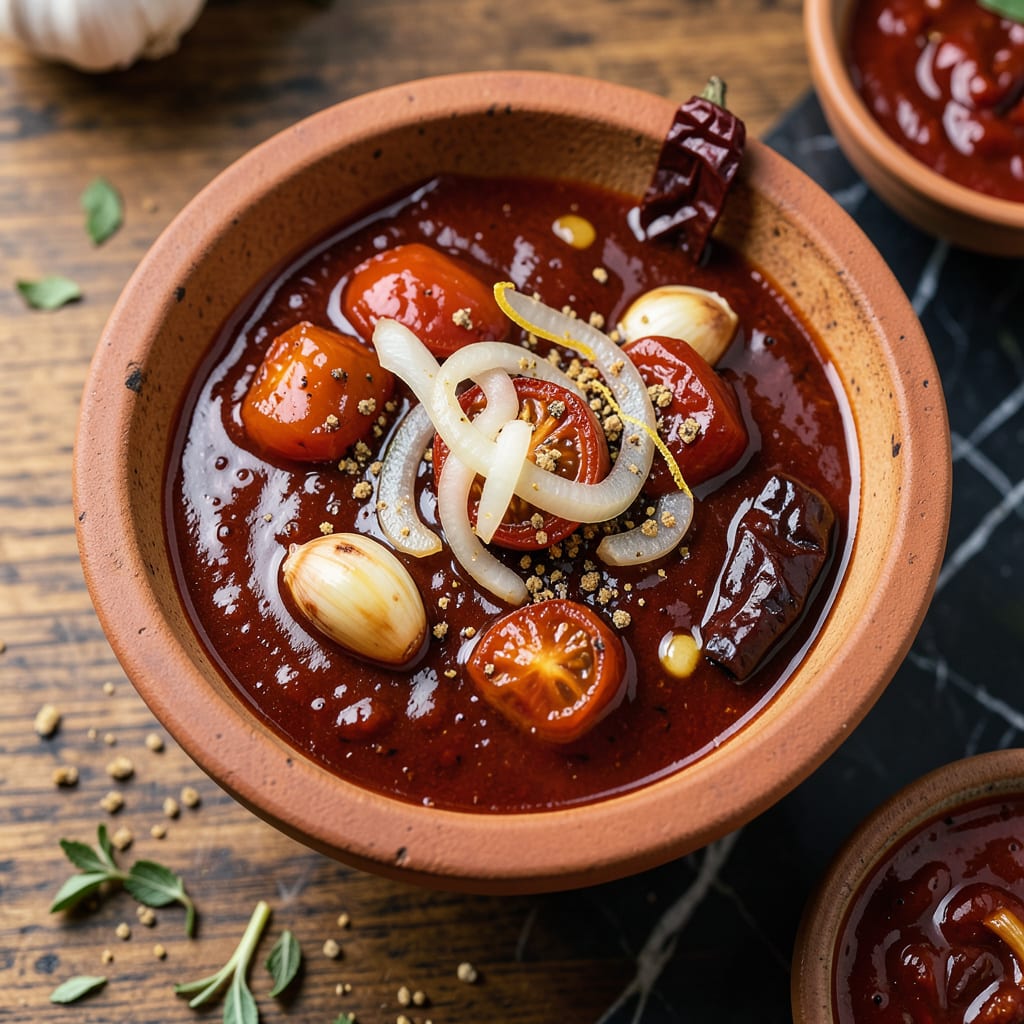 Complete tamales sauce red recipe overview image