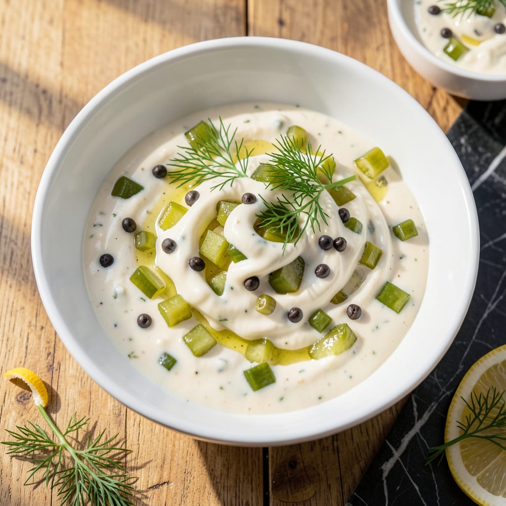 Tartar Sauce Recipe With Horseradish: Zesty Creamy Kick for Seafood Lovers detailed visual guide