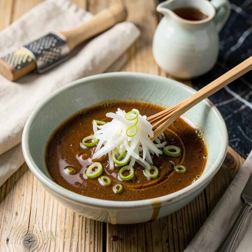 tempura dipping sauce recipe detailed visual guide