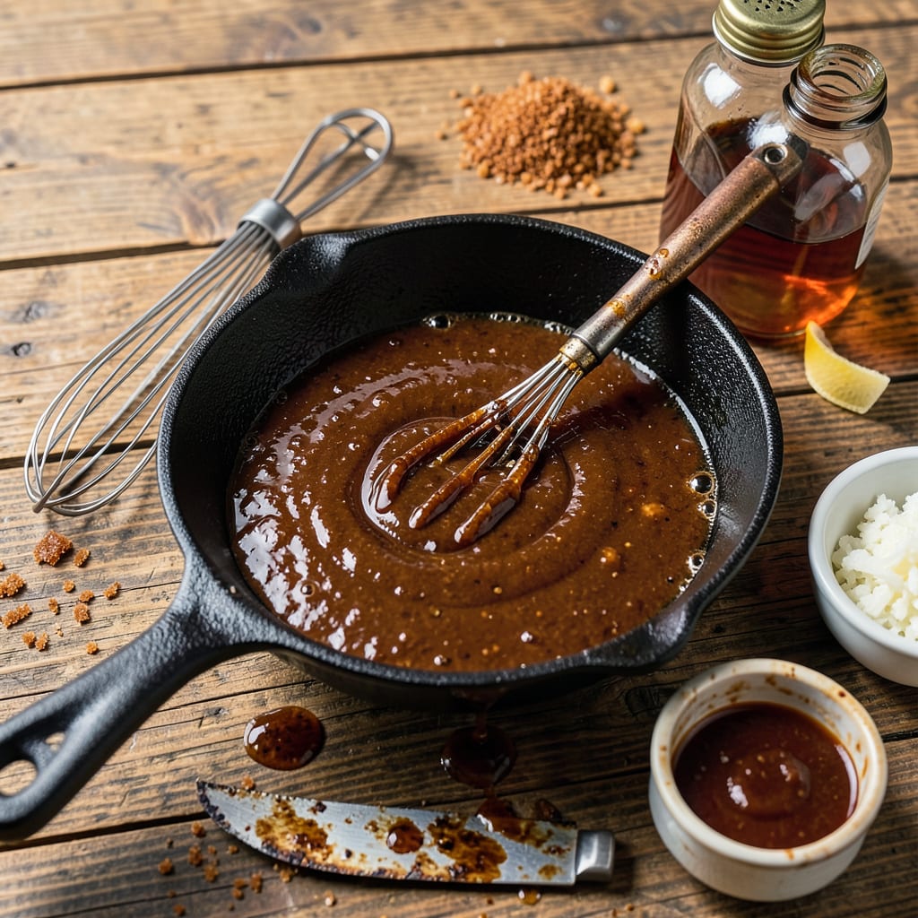texas roadhouse steak sauce recipe illustration with key details