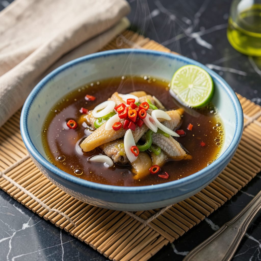 Thai Fish Sauce Dipping Sauce Recipe: Balanced Sweet Salty Tang example with annotations