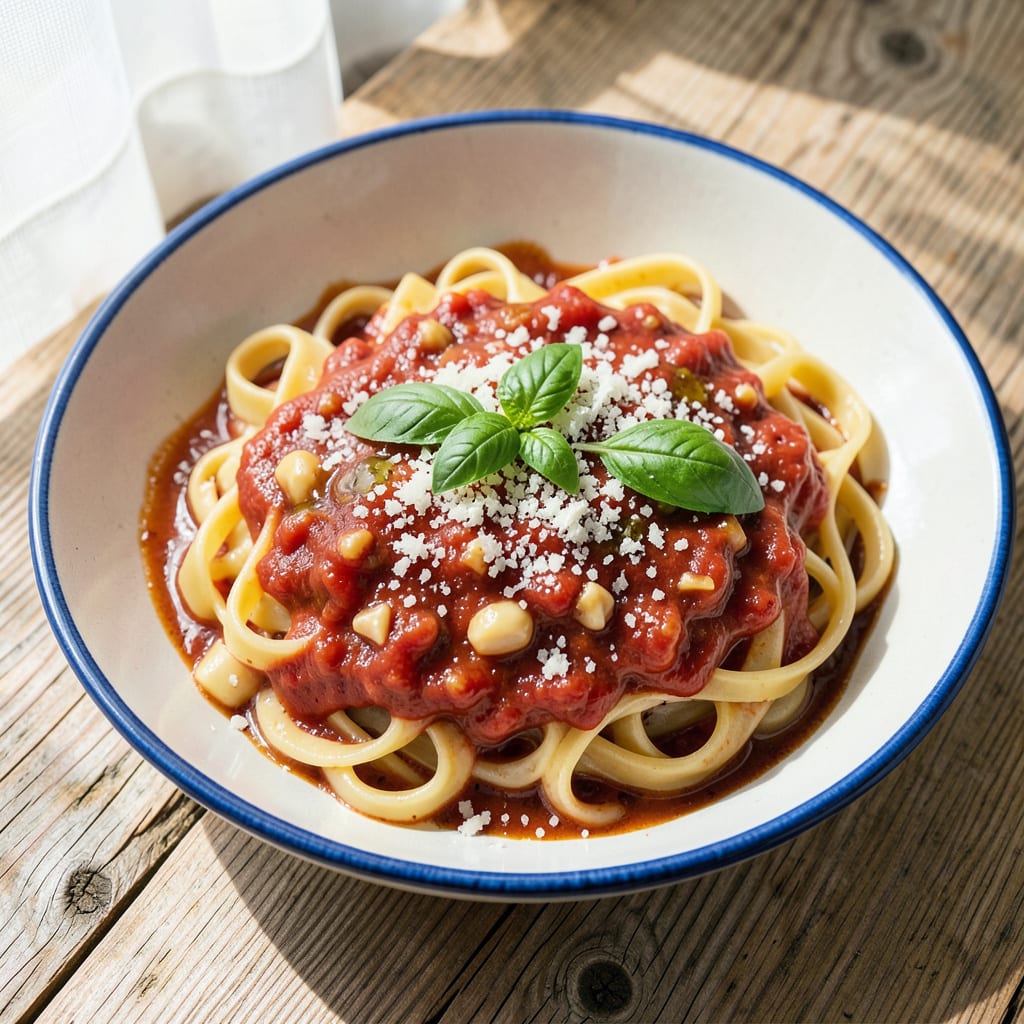 Tomato Alfredo Sauce Recipe: Creamy, Tangy Twist on a Classic illustration with key details