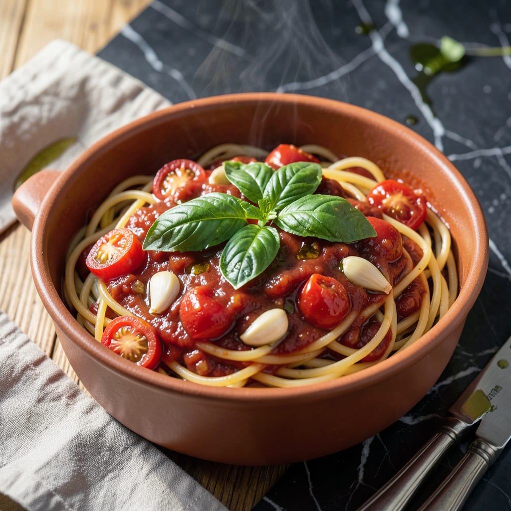 Tomato Sauce Marinara Recipe: San Marzano Richness for Pasta Night example with annotations