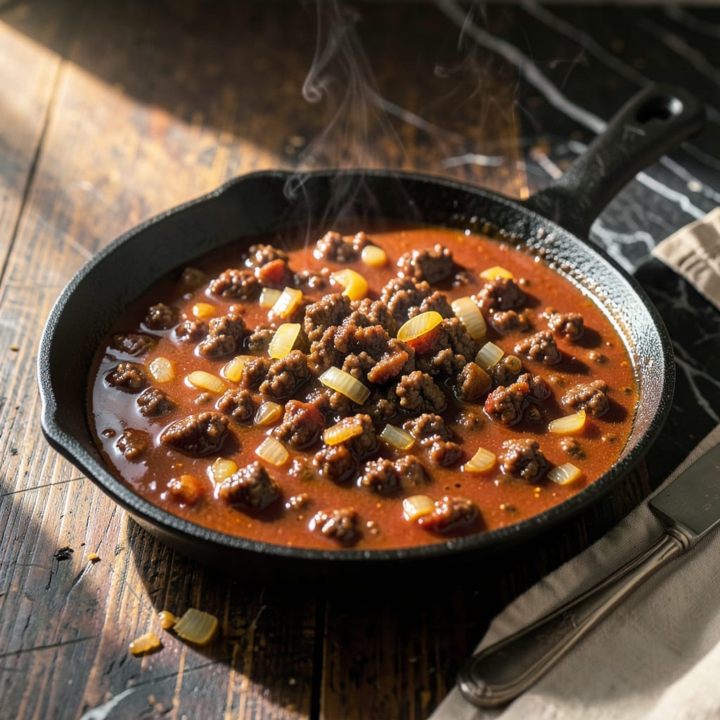 Tony Packo's Hot Dog Sauce Recipe: Tangy Chili Topping for Game Day illustration with key details