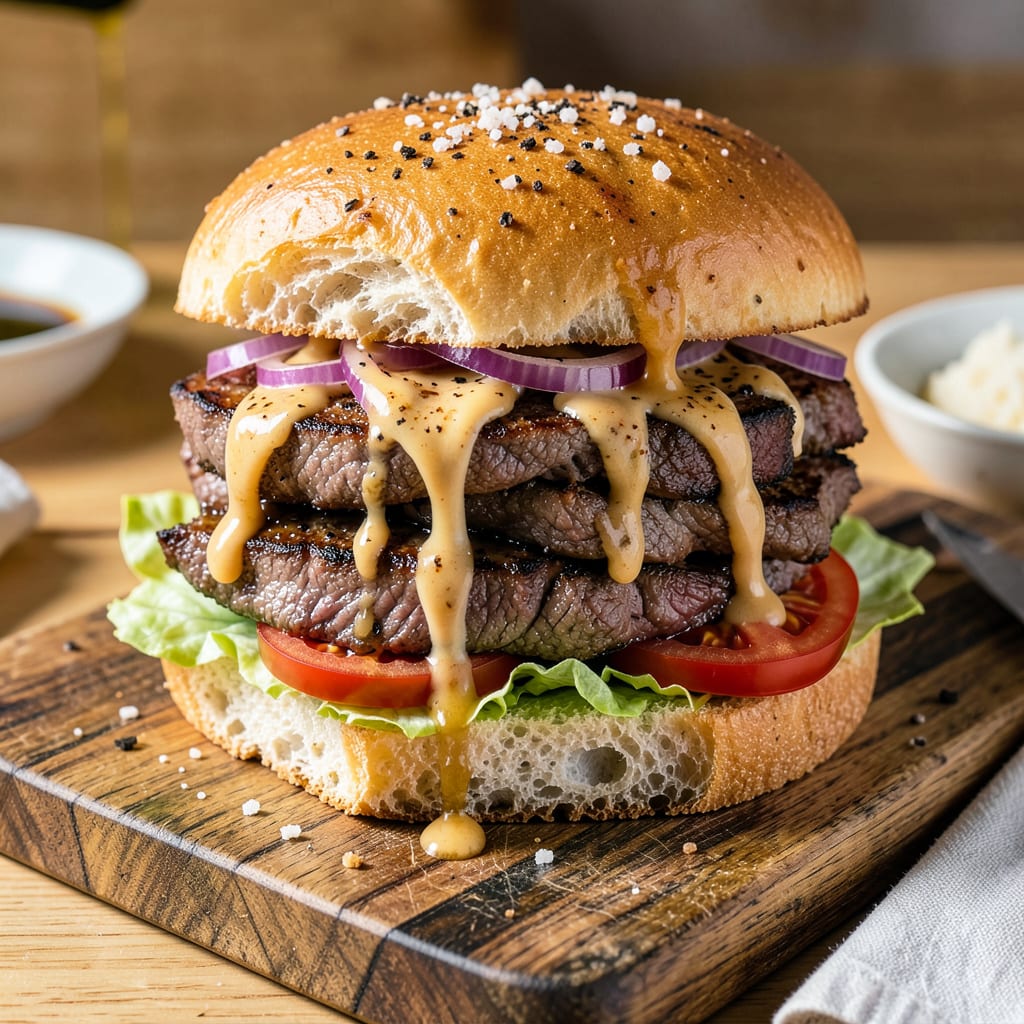 Comprehensive tri tip sandwich sauce recipe visual reference
