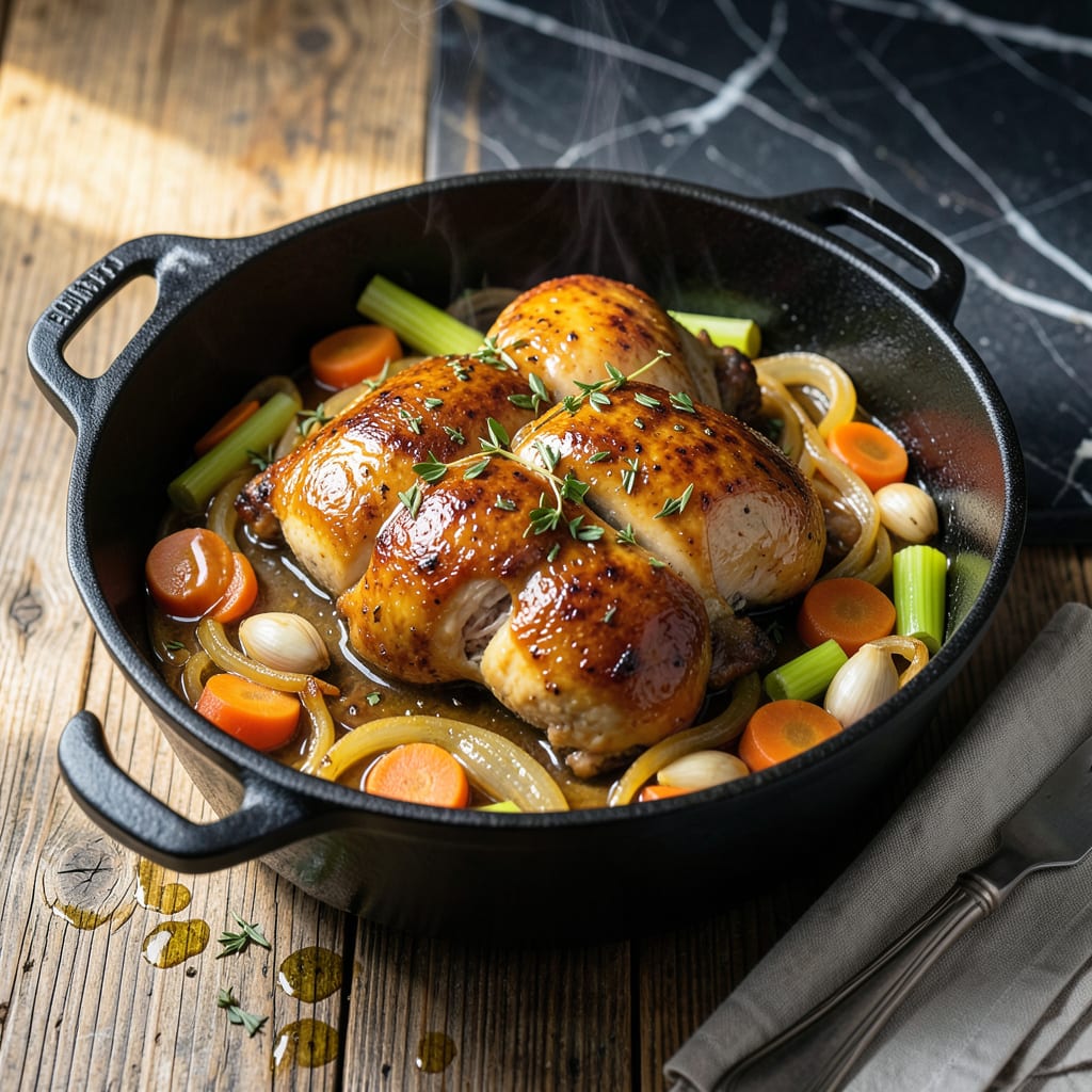 Turkey in Sauce Recipe: Slow Simmered Richness with Every Bite example with annotations