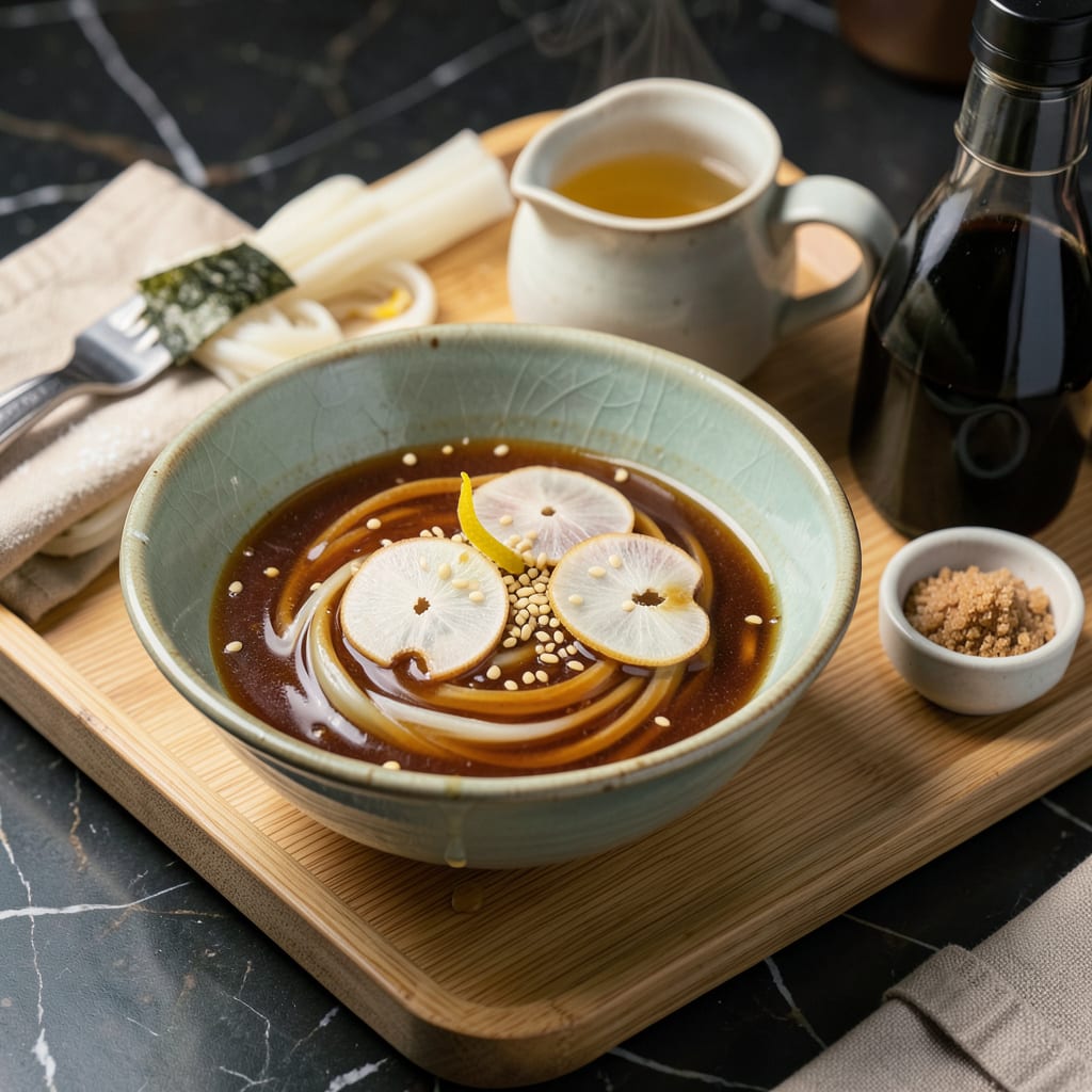 Visual representation of Udon Dipping Sauce Recipe: Rich Umami Depth for Noodle Perfection