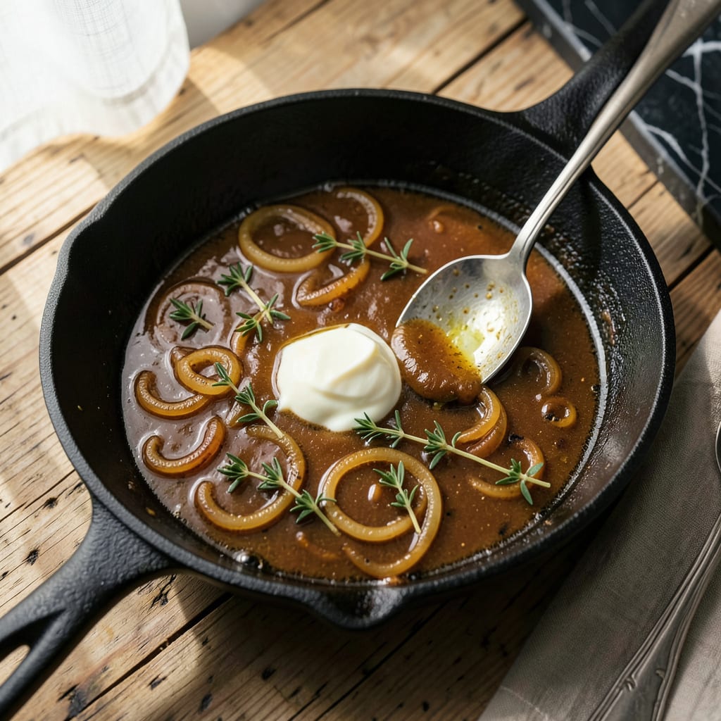 Vidalia Onion Sauce Recipe: Sweet and Silky Drizzle for Any Dish example with annotations