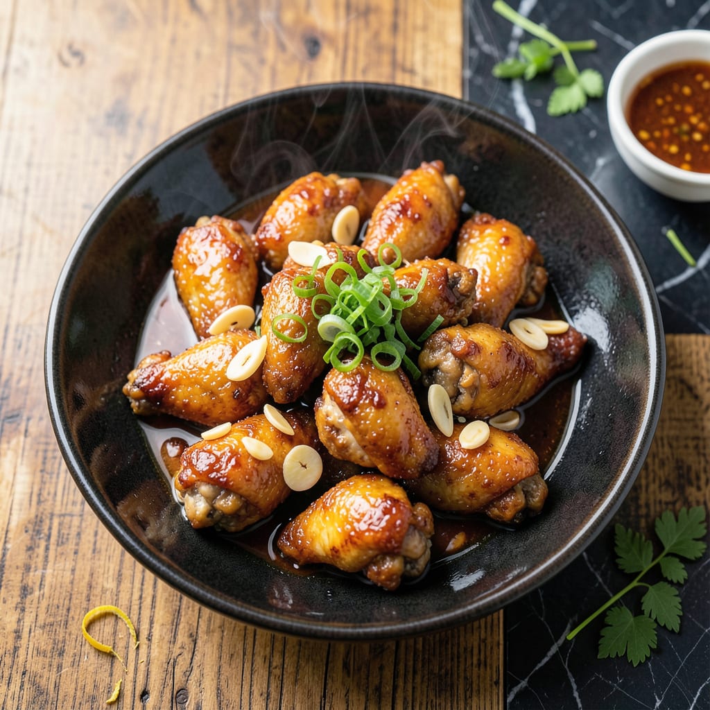 Vietnamese Fish Sauce Chicken Wings Recipe: Sticky Umami Glaze With Crispy Skin example with annotations