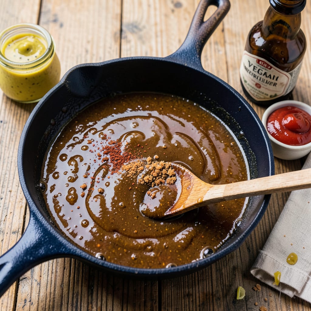 vinegar bbq sauce recipe detailed visual guide