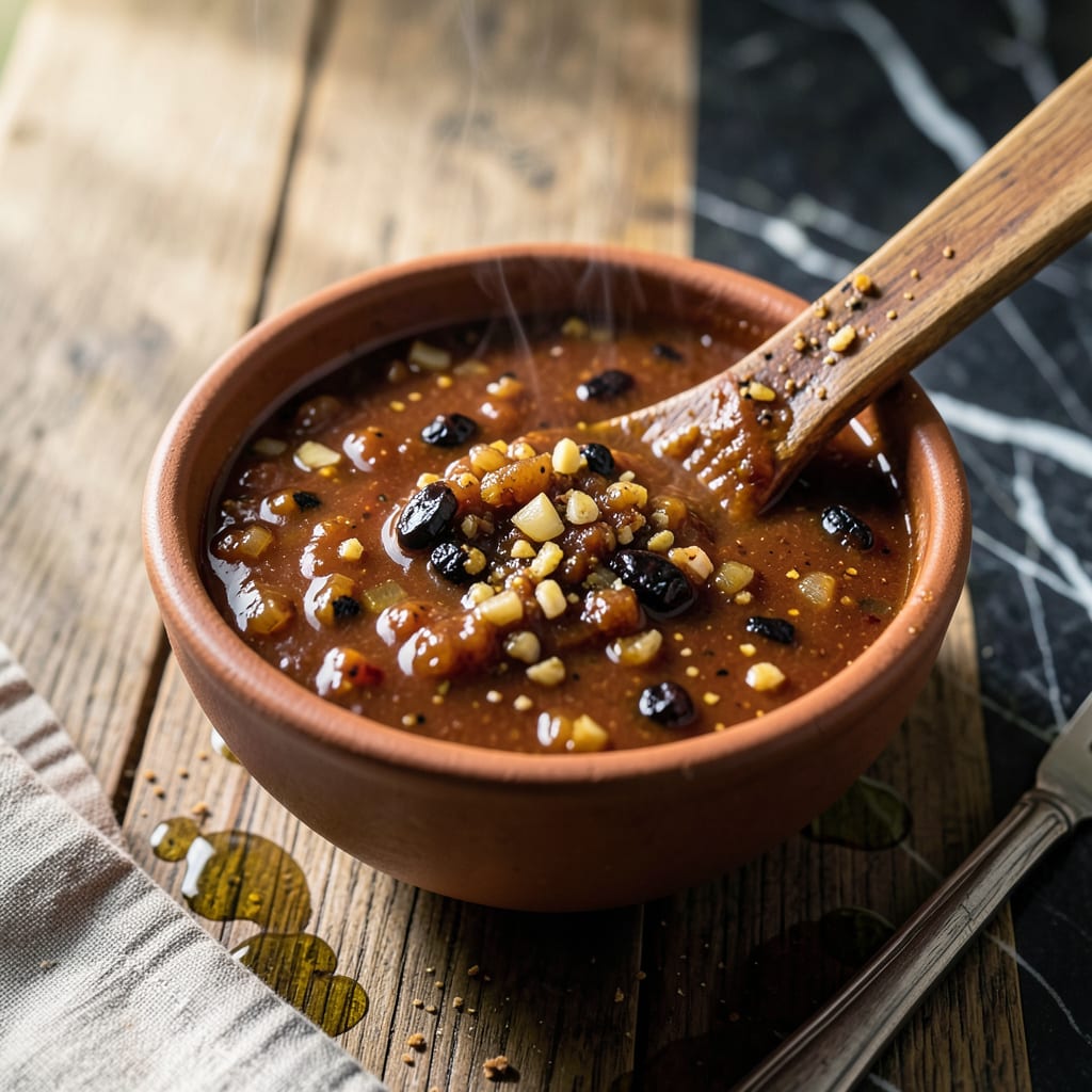 Visual representation of Wet Burrito Sauce Recipe: Smoky Tomato and Chile Depth