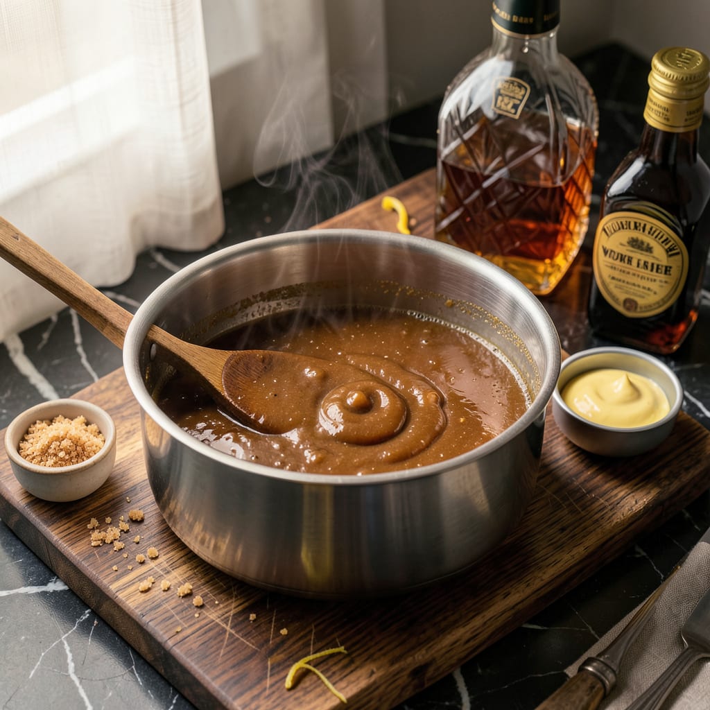 Complete Whiskey Sauce Recipe: Rich, Smoky Glaze for Steaks and Desserts overview image