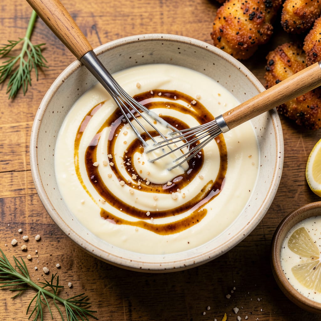 Complete white bbq sauce recipe overview image
