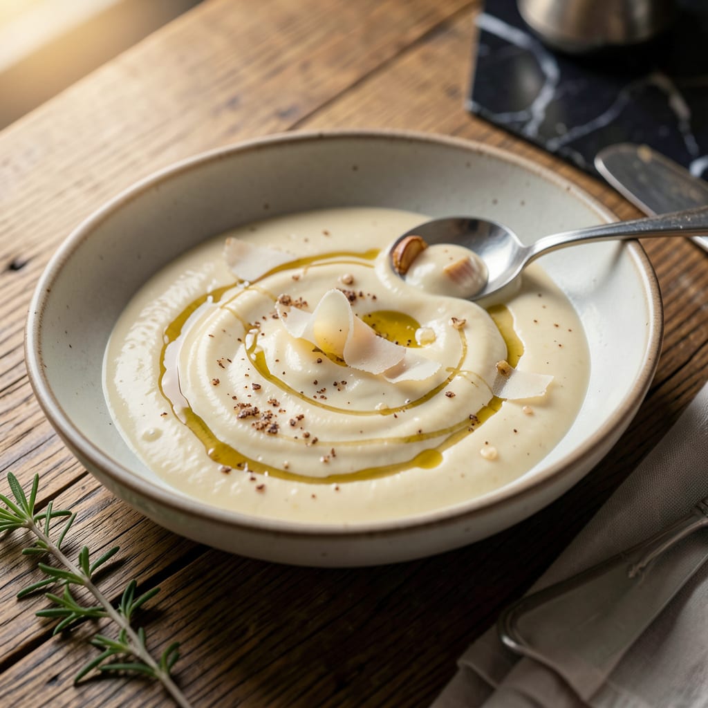 White Truffle Sauce Recipe: Luxurious Creamy Indulgence for Pasta & More illustration with key details