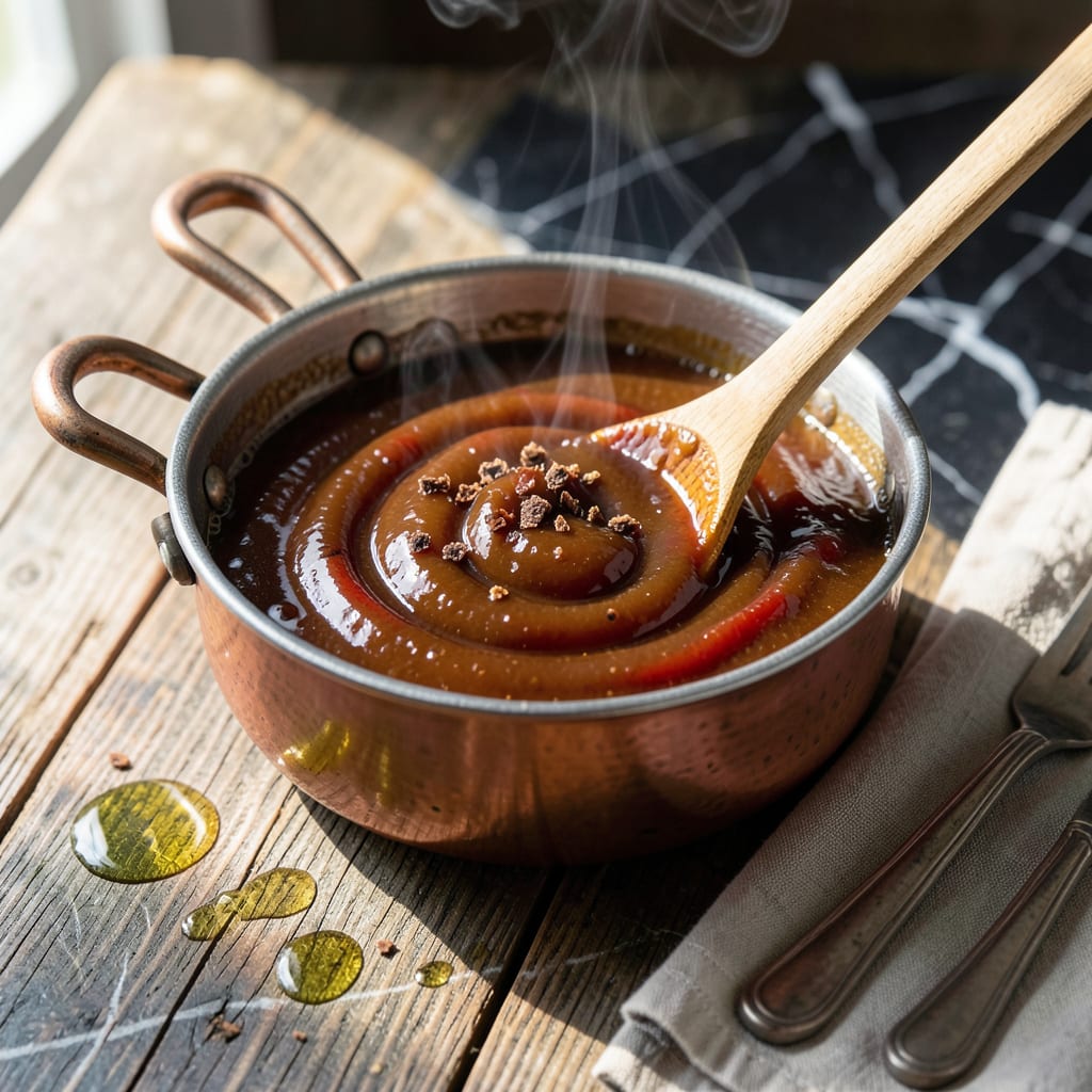 Visual representation of Whitt's BBQ Sauce Recipe: Smoky Sweet Drizzle for Grill Masters
