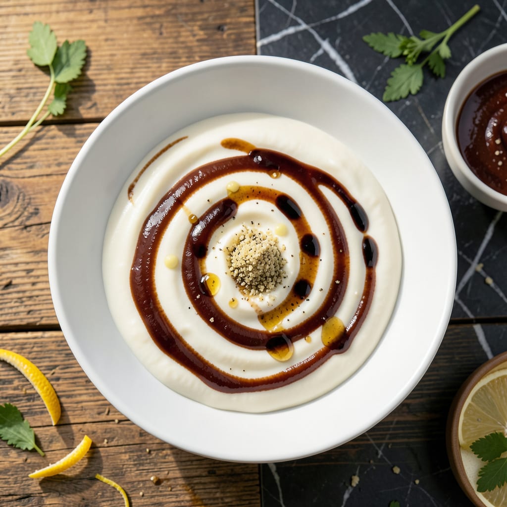 Visual representation of Whole Shabang Sauce Recipe: Alabama Style Tangy Creamy Drizzle