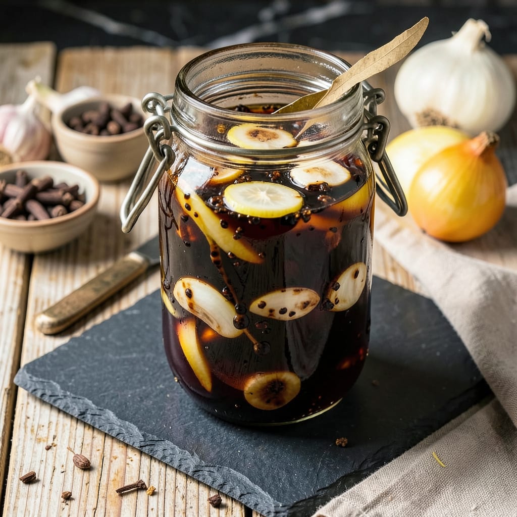 Visual representation of Worcestershire Sauce Recipe: Fermented Umami Depth for Your Pantry