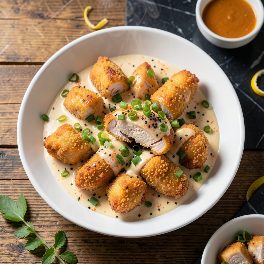 Yum Yum Sauce Chicken Recipe: Crispy Bites With Bold Asian Flavor example with annotations