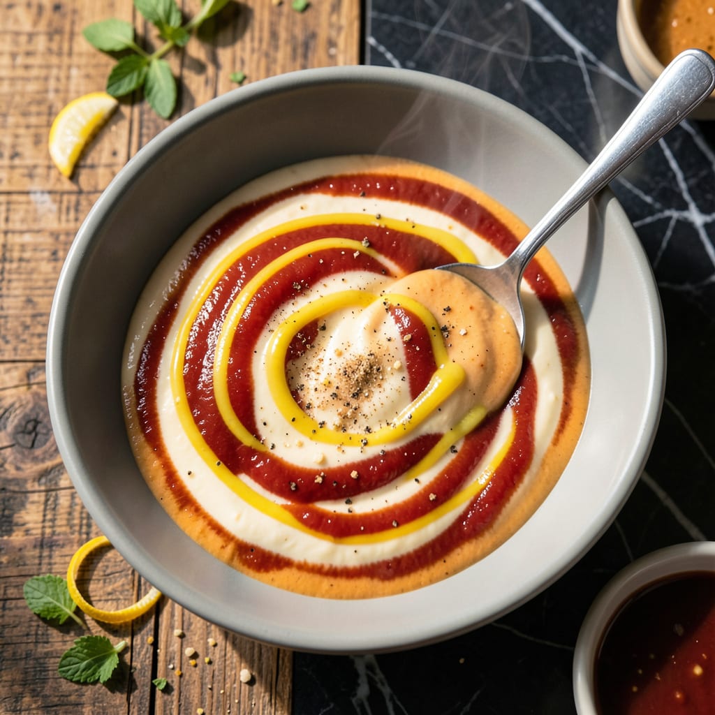 Zaxby's Sauce Recipe Copycat: Signature Spicy Sweet Drizzle for Wings example with annotations
