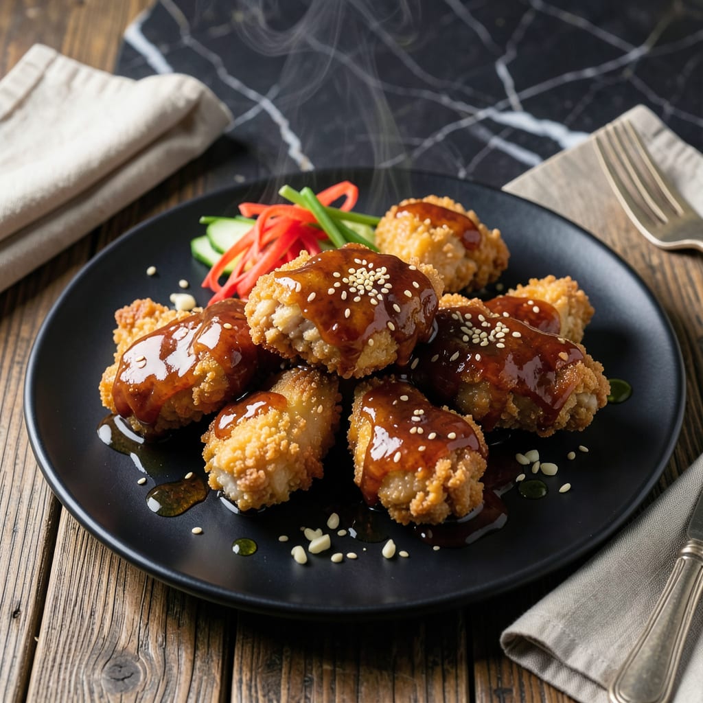Zippy's Korean Fried Chicken Sauce Recipe: Sweet and Spicy Umami Glaze detailed visual guide